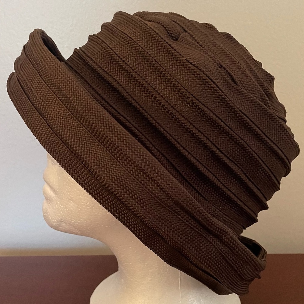 Drea Kadilak Hat. Could be use as a bucket hat or a derby hat.